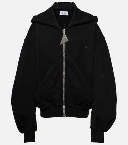 Oversized cotton zip-up hoodie - The Attico - Modalova