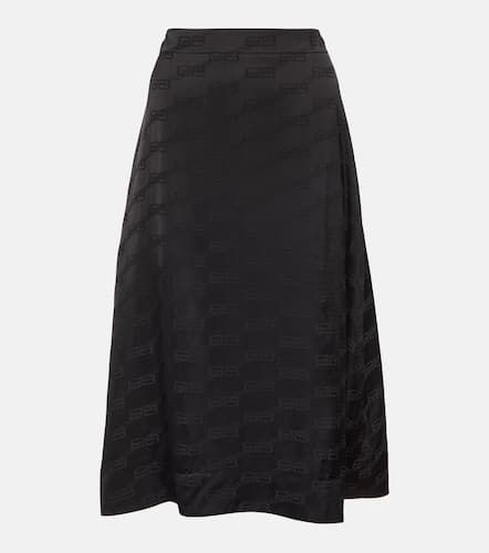 Balenciaga Flocked midi skirt - Balenciaga - Modalova