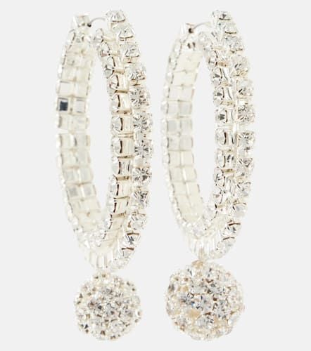 Embellished hoop earrings - Magda Butrym - Modalova