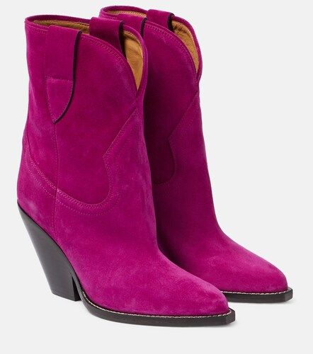 Stivaletti Leyane in suede - Isabel Marant - Modalova