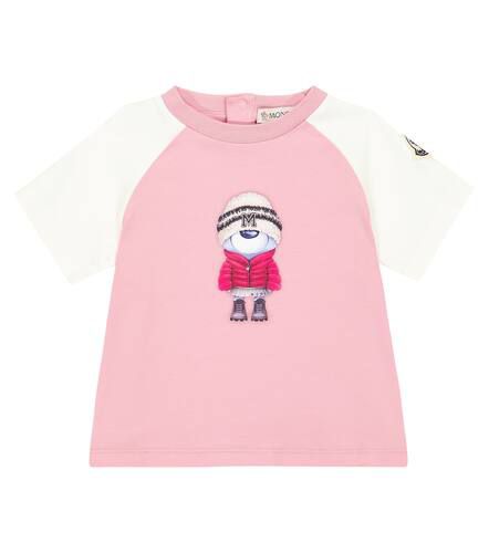 Baby - T-shirt in misto cotone - Moncler Enfant - Modalova