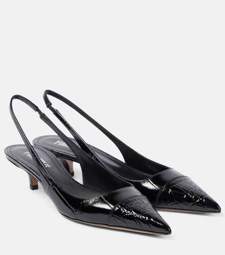 Miranda 35 patent leather slingback pumps - Paris Texas - Modalova