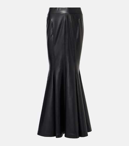 Faux leather maxi skirt - Norma Kamali - Modalova