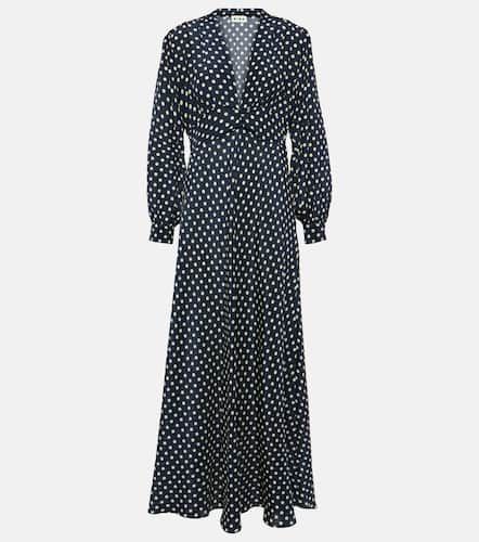 Emory polka-dot silk maxi dress - Rixo - Modalova