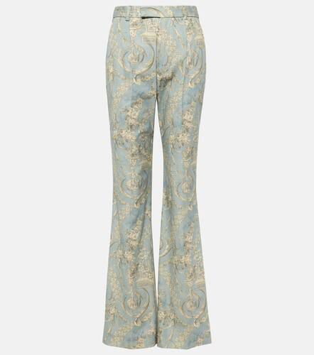 Ray printed high-rise cotton flared pants - Vivienne Westwood - Modalova