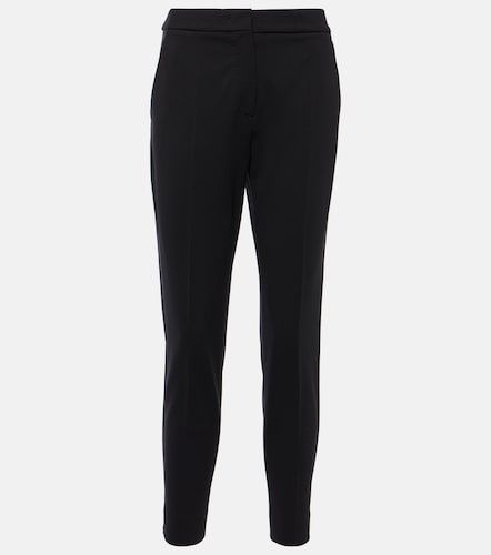 Pantalones slim cropped de jersey - Max Mara - Modalova