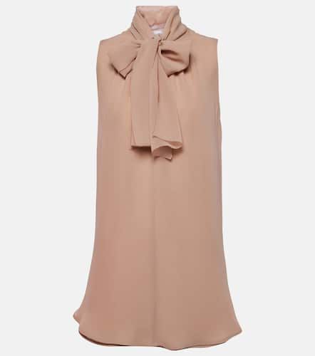 Max Mara Bow-detail silk tank top - Max Mara - Modalova