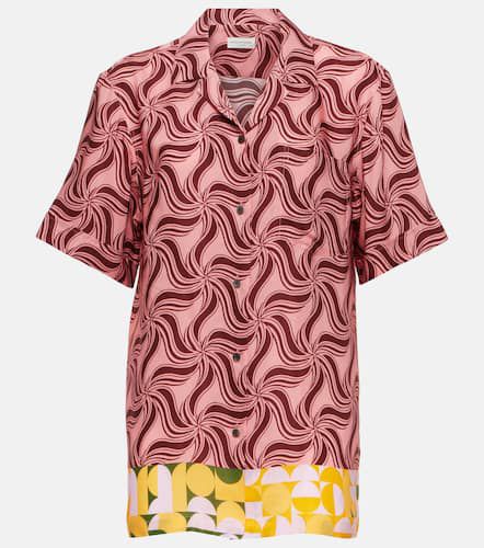 Printed bowling shirt - Dries Van Noten - Modalova