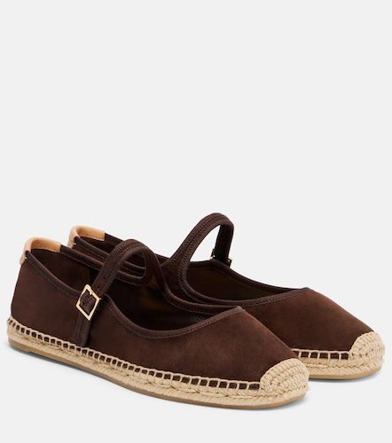Suede Mary Jane espadrilles - Tory Burch - Modalova