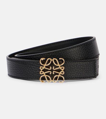 Loewe Anagram leather belt - Loewe - Modalova