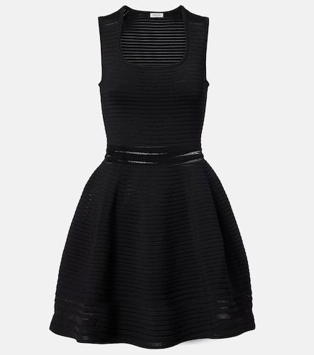 Lottie ribbed-knit sheer minidress - Simkhai - Modalova