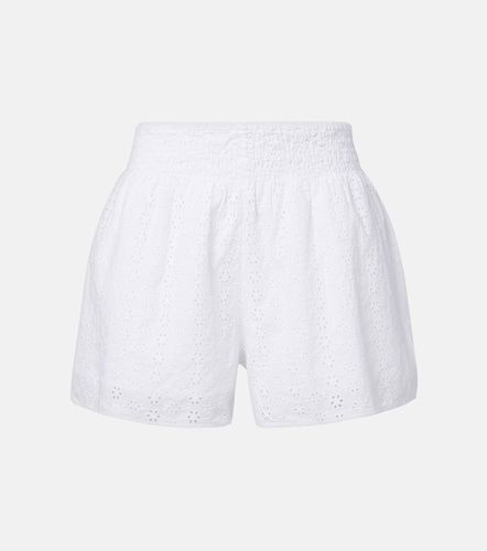 Shorts Iris de algodón con ojales - Velvet - Modalova