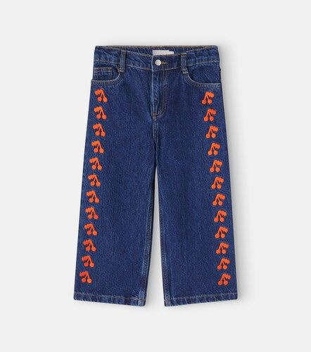 Tinycottons Jeans Cherries bordados - Tinycottons - Modalova