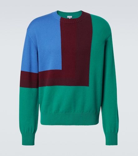 Pullover Albers in lana con intarsi - Loewe - Modalova