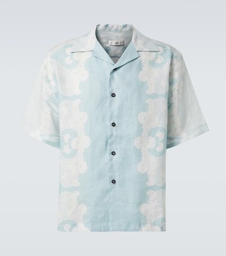Camicia bowling Paradise Floral in lino - Commas - Modalova