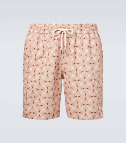 Santos printed swim trunks - Frescobol Carioca - Modalova