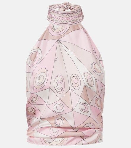 Pucci Top Occhi in twill di seta - Pucci - Modalova