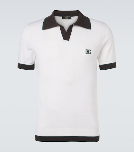 Dolce&Gabbana Polo in lana e seta - Dolce&Gabbana - Modalova