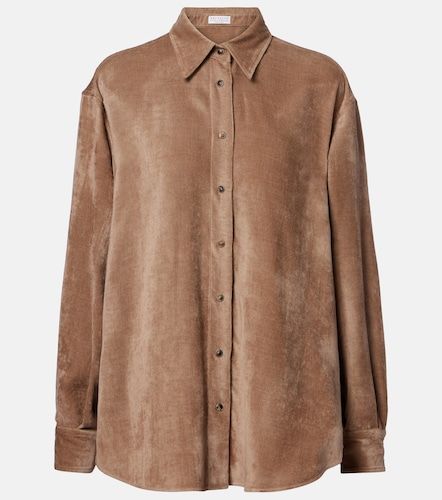 Camicia in velluto a coste - Brunello Cucinelli - Modalova