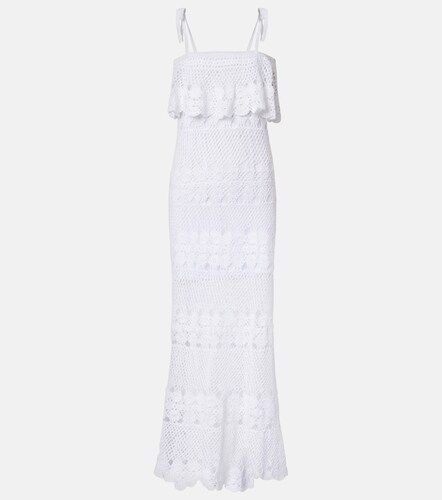 Vestido largo Marianne de croché de algodón - Anna Kosturova - Modalova