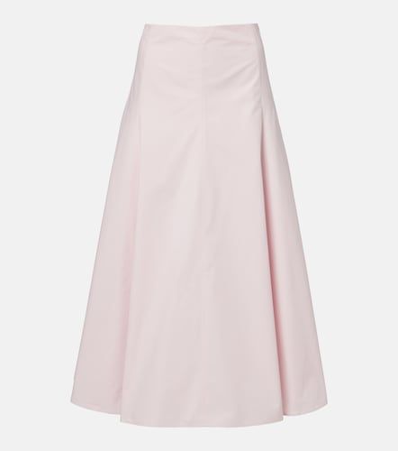 Falda midi Triangle de popelín de algodón - Jacquemus - Modalova