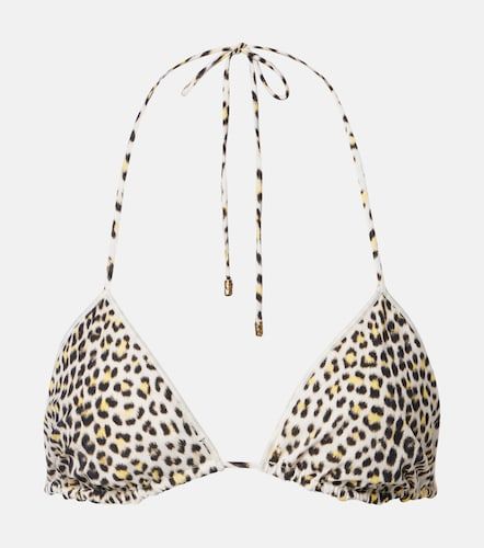 Top de bikini estampado - Roberto Cavalli - Modalova