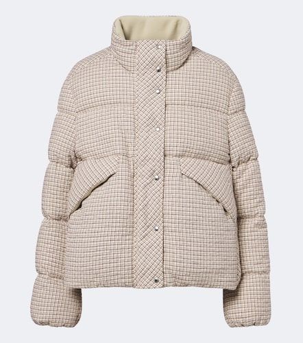 Moncler Cloante checked down jacket - Moncler - Modalova