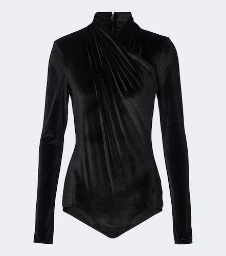 Mugler Body aus Samt - Mugler - Modalova