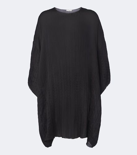 Blusa oversized Catena de seda plisada - The Row - Modalova