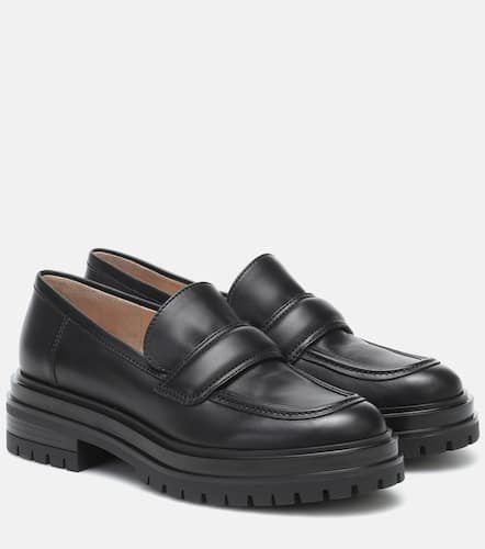 Gianvito Rossi Leather loafers - Gianvito Rossi - Modalova