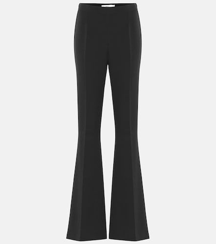 Pantaloni flared Halluana in crêpe - Safiyaa - Modalova