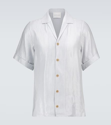 Herringbone bowling shirt - King & Tuckfield - Modalova