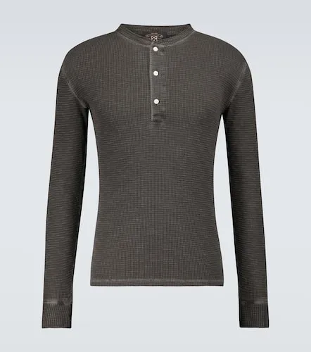 Camiseta con botones de manga larga - RRL - Modalova