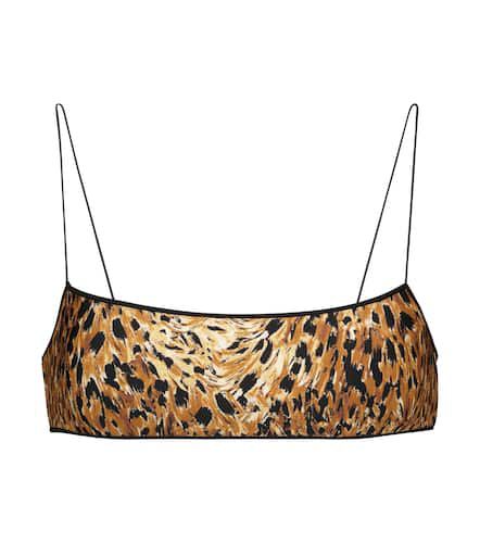 The C animal-print bikini top - Tropic of C - Modalova