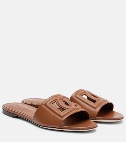 Dolce&Gabbana Sandali in pelle DG - Dolce&Gabbana - Modalova