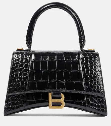 Bolso Hourglass Small de piel grabada - Balenciaga - Modalova