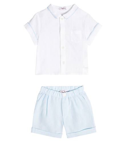 Baby - Camicia e pantaloni in lino - Il Gufo - Modalova