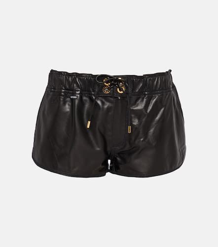 Tom Ford Leather micro shorts - Tom Ford - Modalova