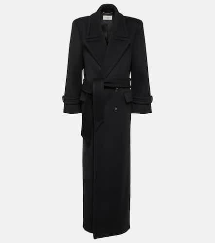 Cappotto doppiopetto in lana - Saint Laurent - Modalova