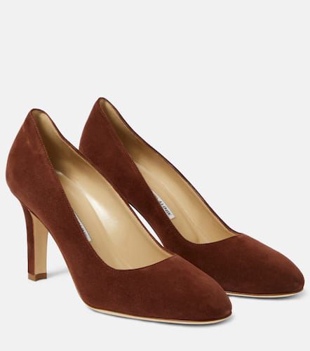 Manolo Blahnik Pumps Verin in suede - Manolo Blahnik - Modalova