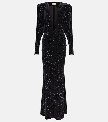 Abito lungo con cristalli - Alexandre Vauthier - Modalova