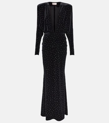 Crystal-embellished gown - Alexandre Vauthier - Modalova