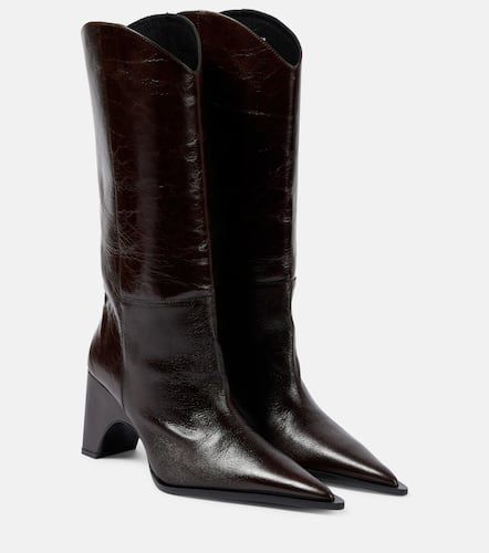 Coperni Bridge leather boots - Coperni - Modalova