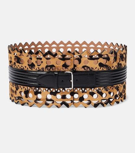 Alaïa Cinturón corsé Small de piel - Alaia - Modalova