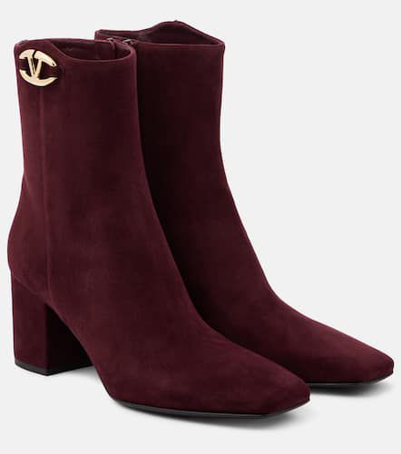 VLogo The Bold Edition suede ankle boots - Valentino Garavani - Modalova