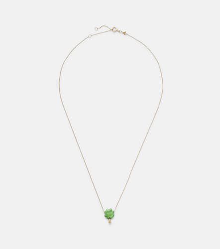 Clover 9kt pendant necklace with turquoise - Aliita - Modalova