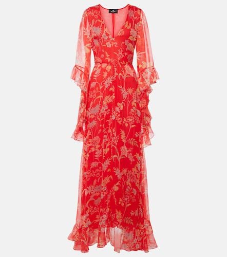 Etro Floral silk gown - Etro - Modalova