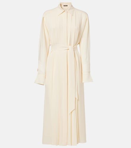 Abito midi Lorely in georgette a pieghe - Loro Piana - Modalova