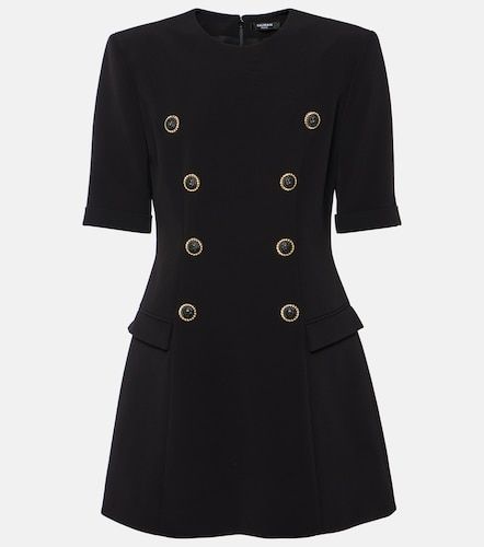 Balmain Miniabito in crêpe - Balmain - Modalova