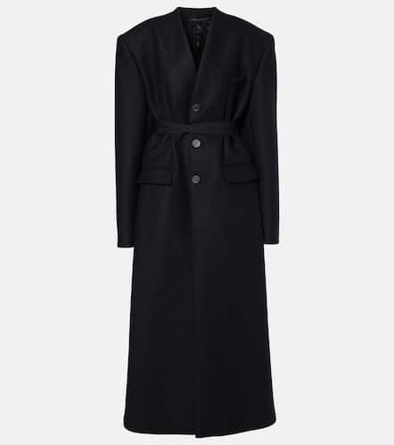 Jean Paul Gaultier Hooded wool coat - Jean Paul Gaultier - Modalova